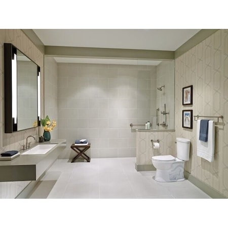 Delta Bathsafety, 18", Contemporary Decor 41818-SS